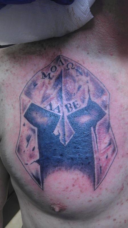 Tattoos - spartan helmet - 103952