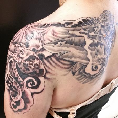 Tattoos - Octoshark - 129435