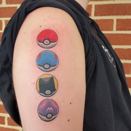Tattoos - Pokeballs - 129437