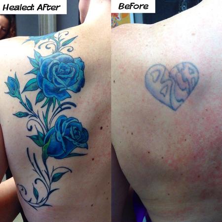 Tattoos - Azure Roses - 114250