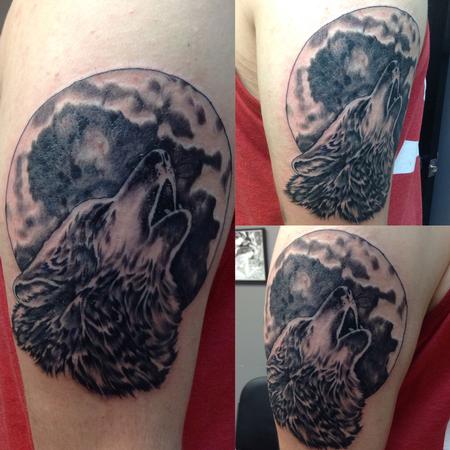 Tattoos - Howling Wolf - 109233