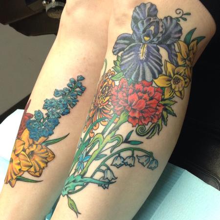 Tattoos - Floral Cover Up - 124905