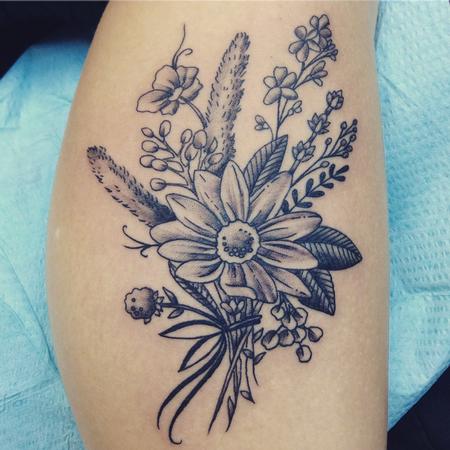 Tattoos - Wild Flowers - 124910