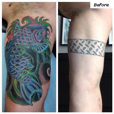 Tattoos - Koi Cover Up - 125229