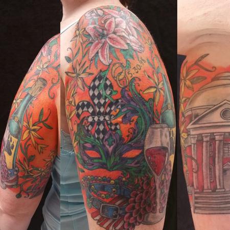 Tattoos - Wedding Half Sleeve - 125240