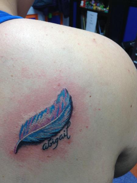 Tattoos - Feather - 86307