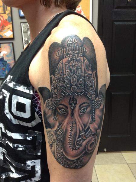 Tattoos - Hamsa Ganesha - 127577