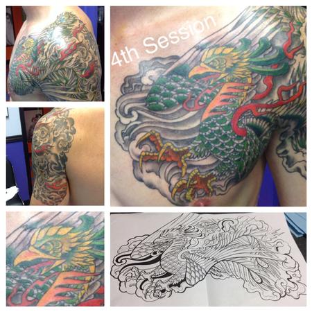 Tattoos - Phoenix in Progress - 93222
