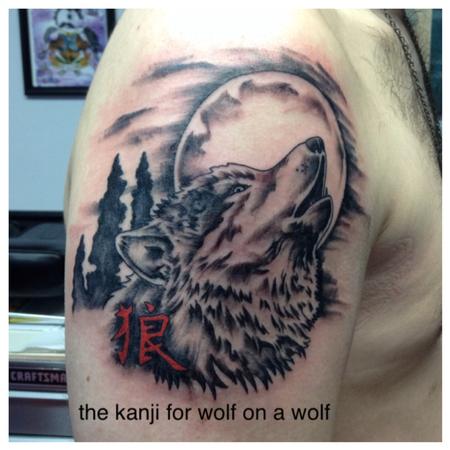 Tattoos - Wolf - 93920