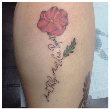 Tattoos - Poppy Memorial - 102110