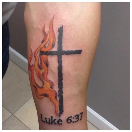 Tattoos - Methodist Cross  - 103689