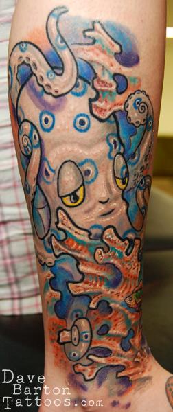 Tattoos - Blue Ringed Octopus - 64657
