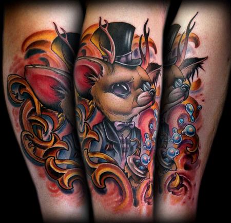 Tattoos - Dapper Fennec Fox - 60145