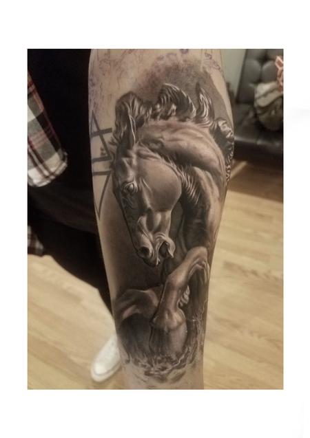 Tattoos - David Vega Classic Horse - 131071