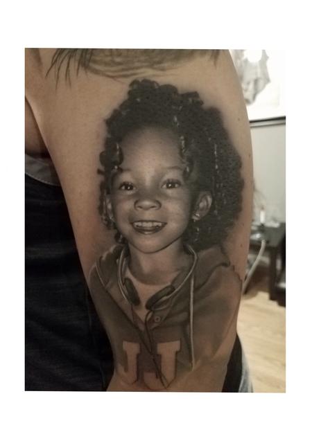 Tattoos - David Vega Portrait of a Girl - 131073