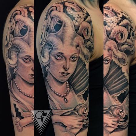 Tattoos - Squid godess - 131776