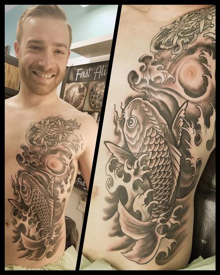 Tattoos - Joe's rib panel - 126502