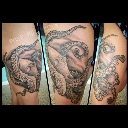 Tattoos - Angela's octopus - 128876