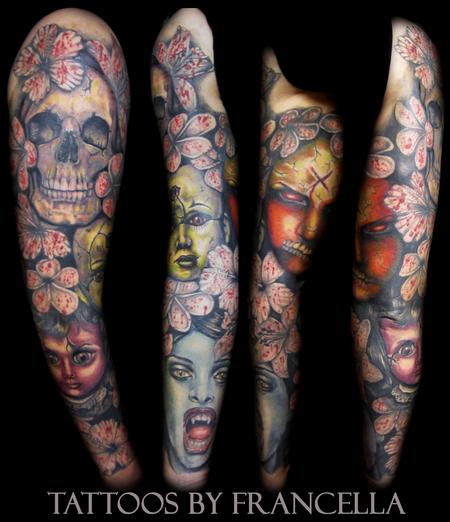 Tattoos - Horror Sleeve - 130605