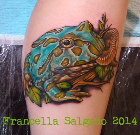 Tattoos - Pacman Frog - 126493