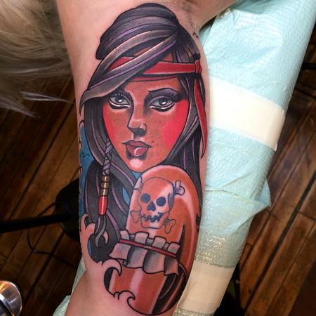 Tattoos - Pirate Wench - 95114