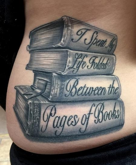 Tattoos - Pages of Books - 113900
