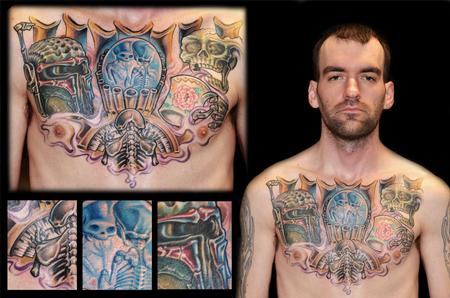 Tattoos - Family of Skulls - 61358