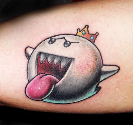 Tattoos - Ghost from Mario Tattoo - 64661