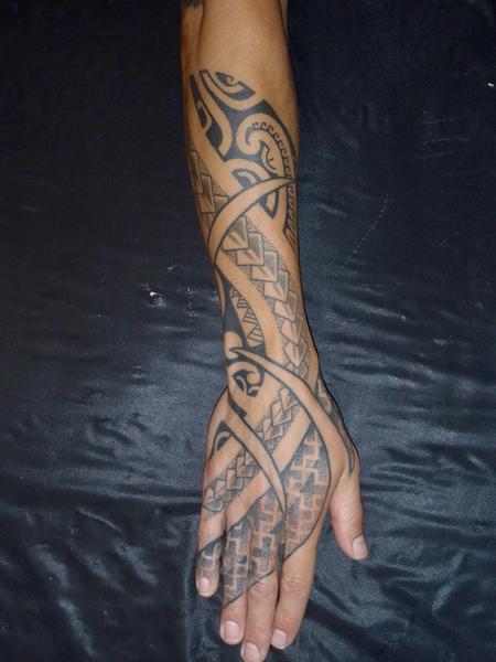 Tattoos - Poly fusion arm/hand - 99975