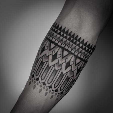 Tattoos - blackwork dotwork - 129918