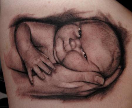 Tattoos - Baby Portrait - 64985
