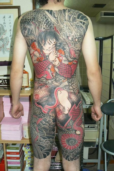 Tattoos - Japanese Tebori Tattoo - 62329
