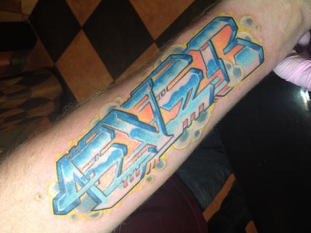 Tattoos - 4Ever Graffiti Lettering - 117494
