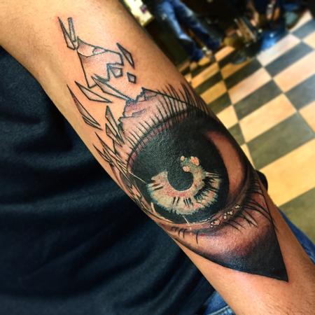 Tattoos - Shattered Eye Tattoo - 117497