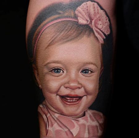 Tattoos - Baby Portrait - 108481