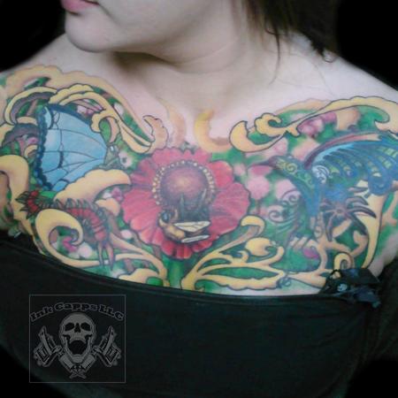 Tattoos - Flower Heart - 123577
