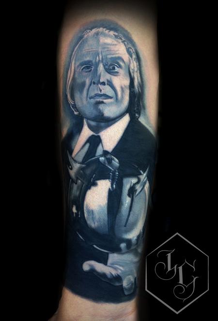 Tattoos - The Tall Man from Phantasm realistic tattoo in Black and Grey - 94281
