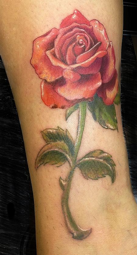 Tattoos - rose  - 103516