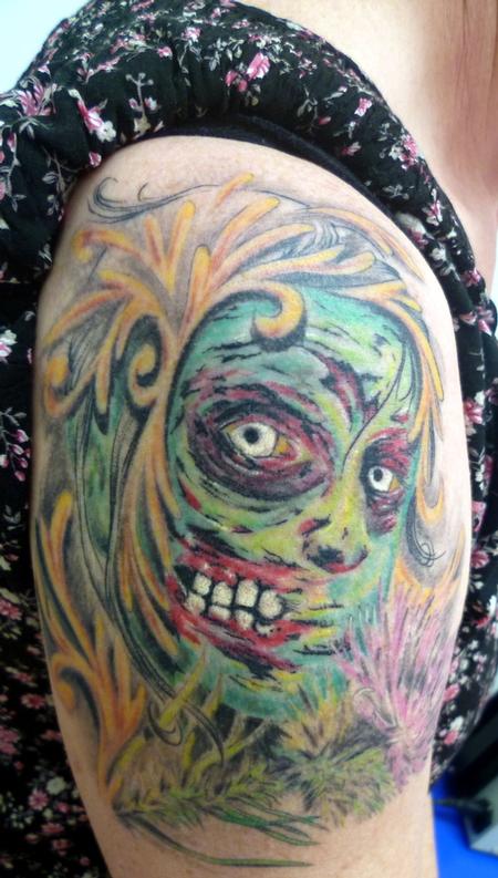 Tattoos - Zombie Girl - 61376