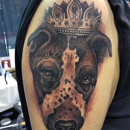 Tattoos - Dog Portrait - 129120