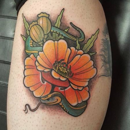 Tattoos - Flower Tattoo - 129497
