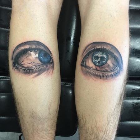 Tattoos - Duane syndrome eyes - 119135