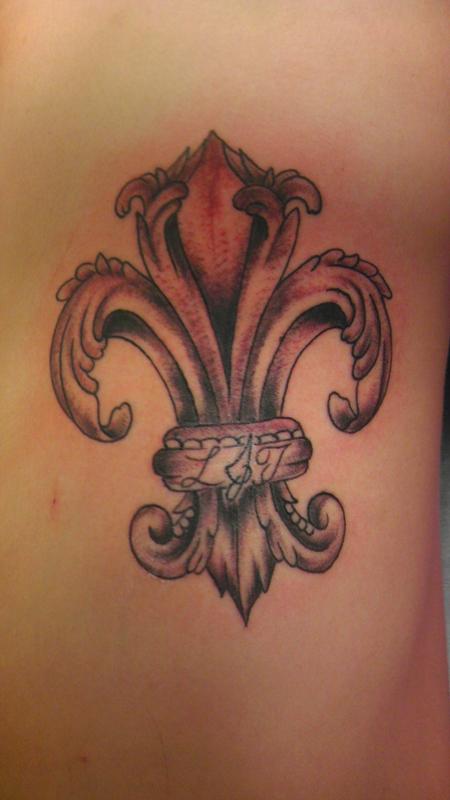 Tattoos - flor de lis - 85673