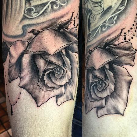 Tattoos - freehand rose - 117890