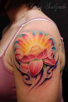 Tattoos - Lotus Tattoo - 30309