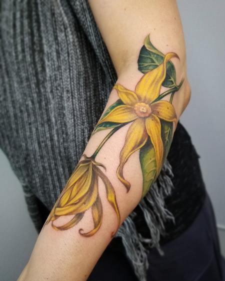 Tattoos - Ylang-ylang flower - 128140