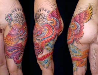 Tattoos - Phoenix Tattoo - 30307