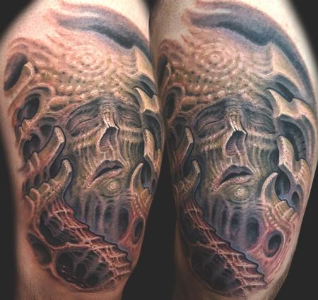 Tattoos - Bioorganic dead head - 126123