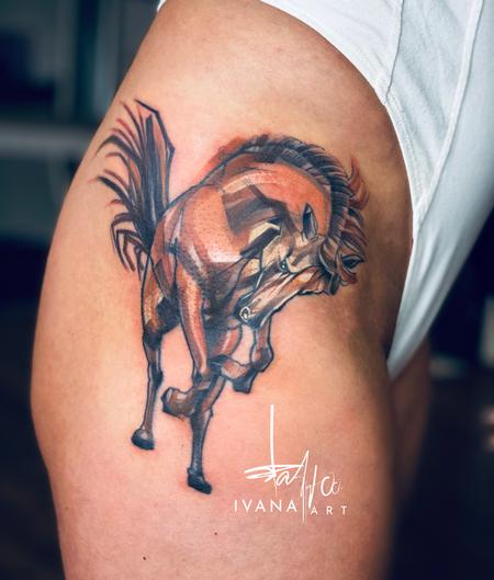 Horse Tattoo Design