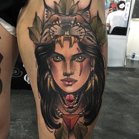 Tattoos - Ladyface tattoo - 133085